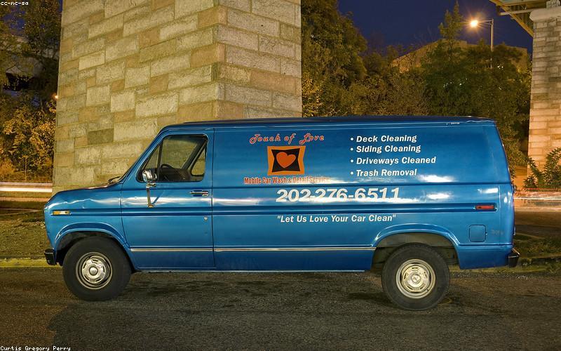 Mobile detailing van